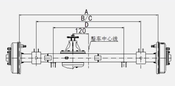 Xiaobawang Rear Axle