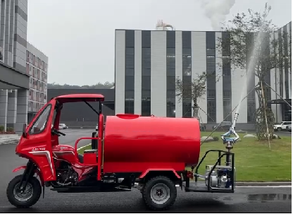 Water Tank fire-fighting type strip warning light and water cannon 