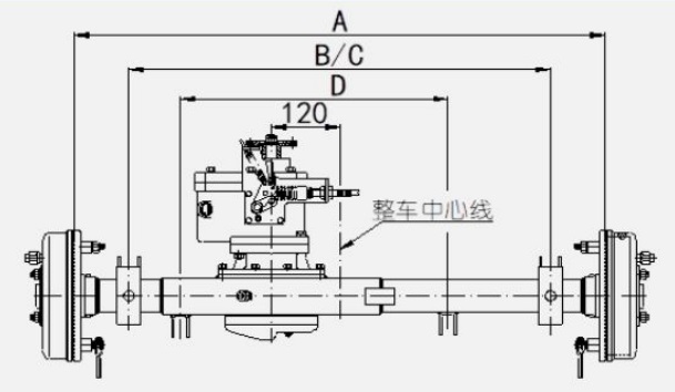 Changan Strong Rear Axle