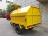 Sanitation Vehicle With foot pedal hydraulic system