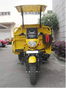 Sanitation Vehicle With foot pedal hydraulic system